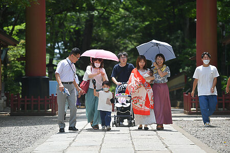 【夏の撮影】大宮氷川神社のお宮参り｜暑さ対策と赤ちゃんに優しい時間配分のコツ