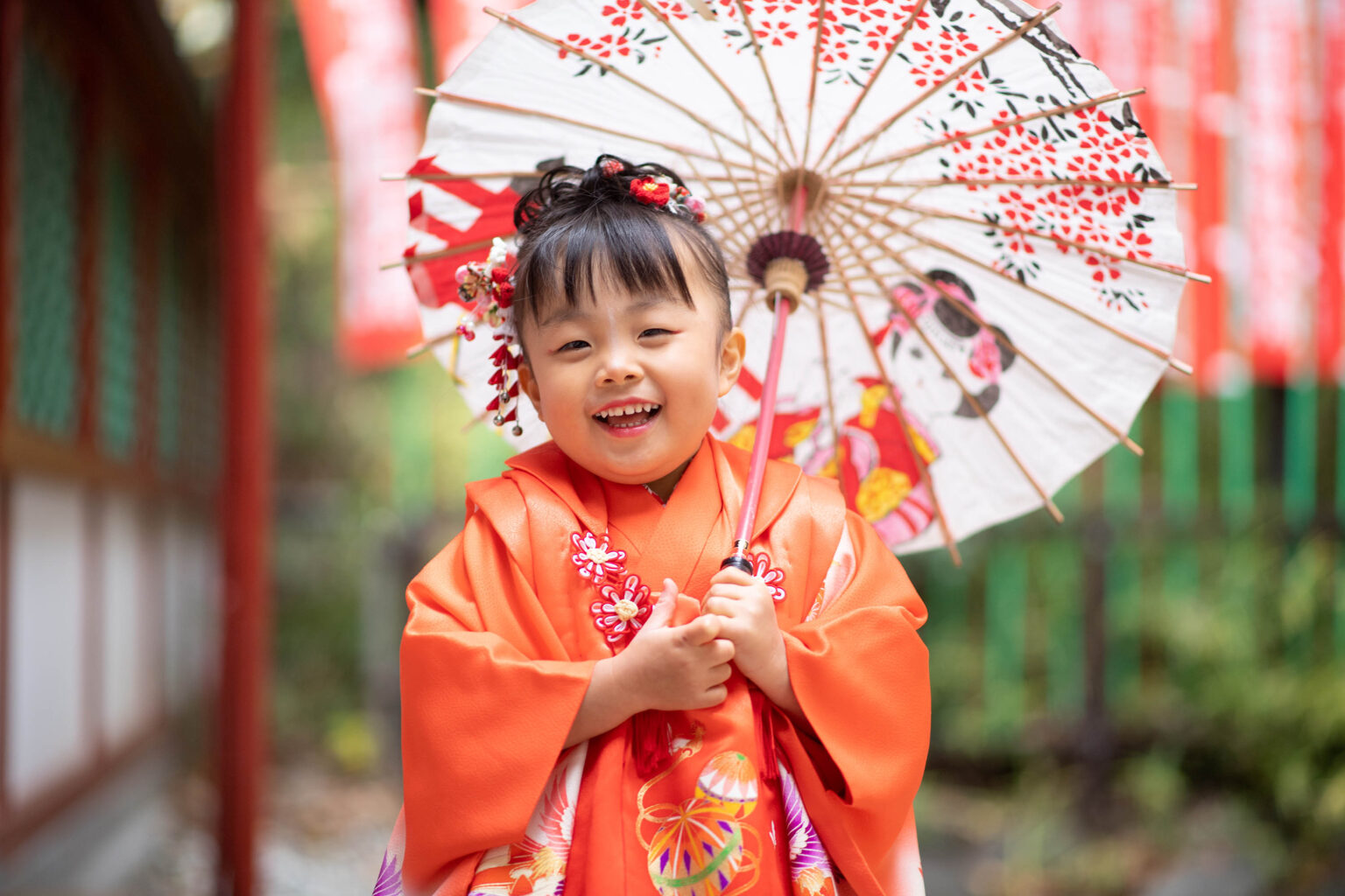 日枝神社で七五三撮影｜リカちゃん人形と記念撮影 | 渡辺博幸出張写真