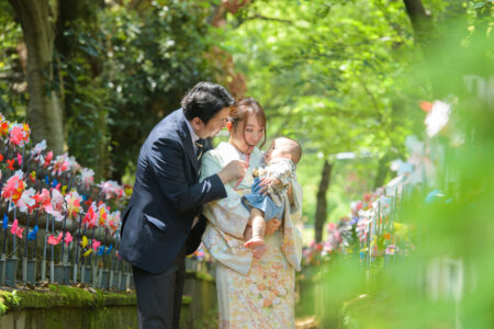 増上寺でお宮参りの出張撮影｜着物が映える写真撮影をブログでレポート