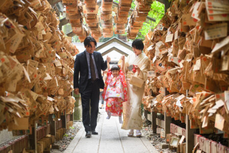 3歳女の子の七五三撮影｜10月の川越氷川神社がおすすめな時間とは