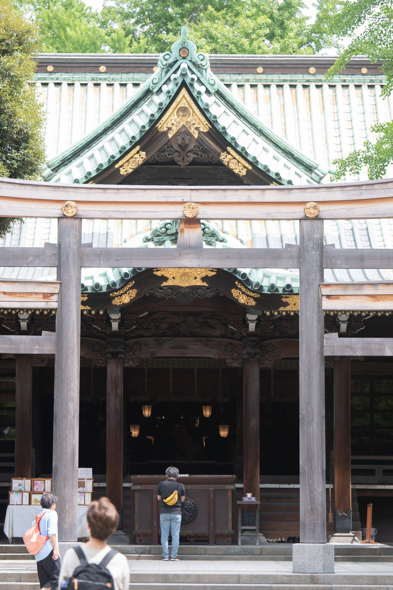 牛島神社でお宮参りの写真