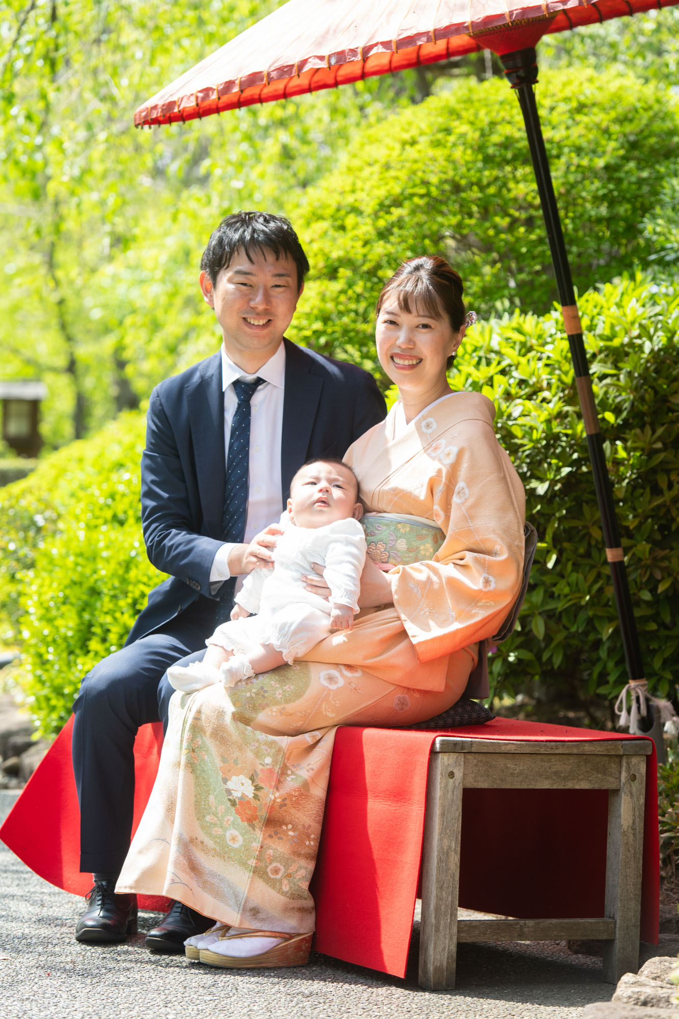 増上寺お宮参り後に最適！とうふ屋うかいのお食い初め