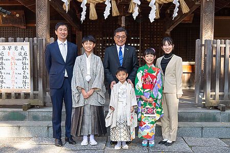 七五三の撮影で市長さんにお会いしたときのこと