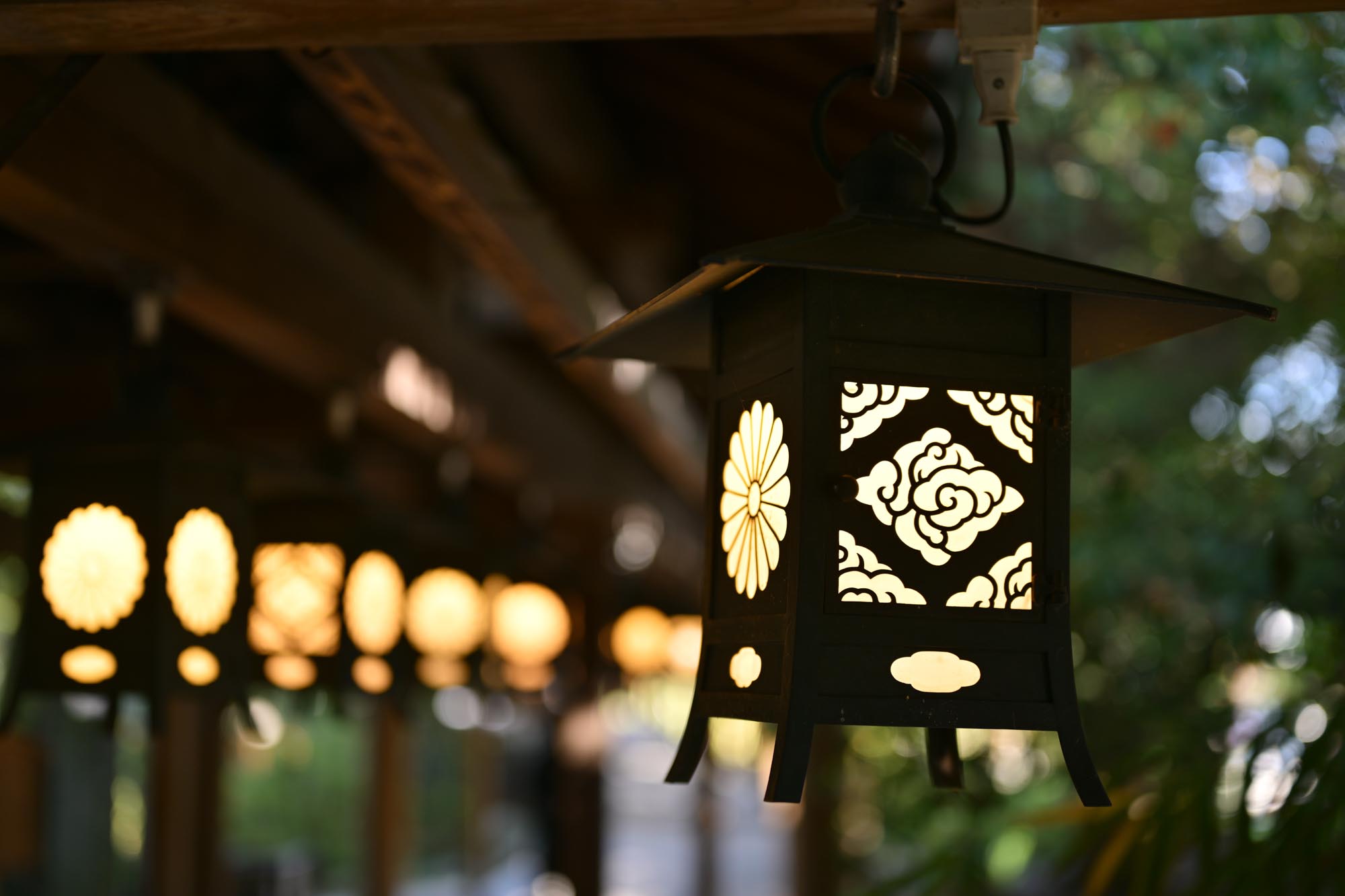 画像 川越氷川神社の灯籠