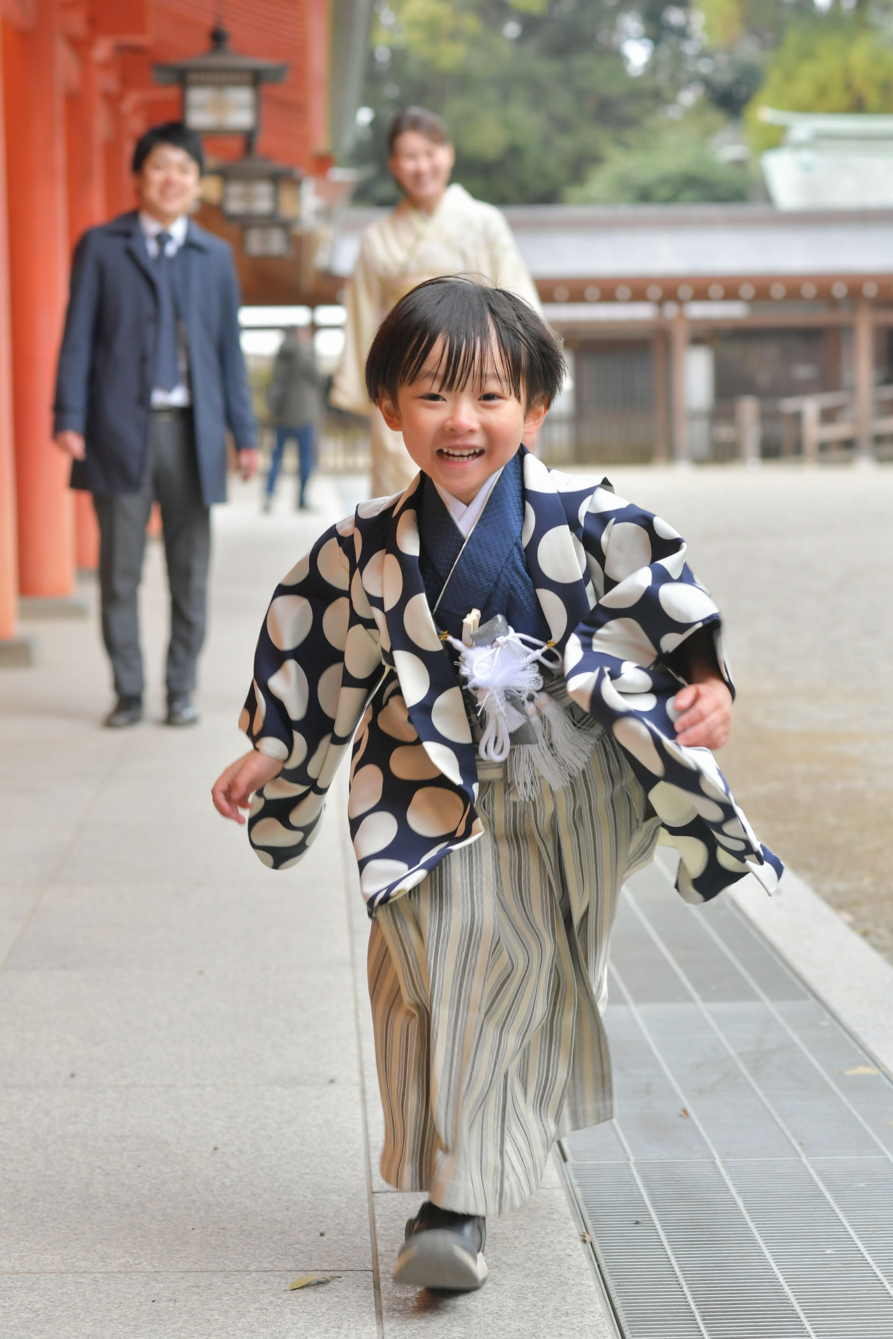大宮氷川神社で撮影した七五三写真