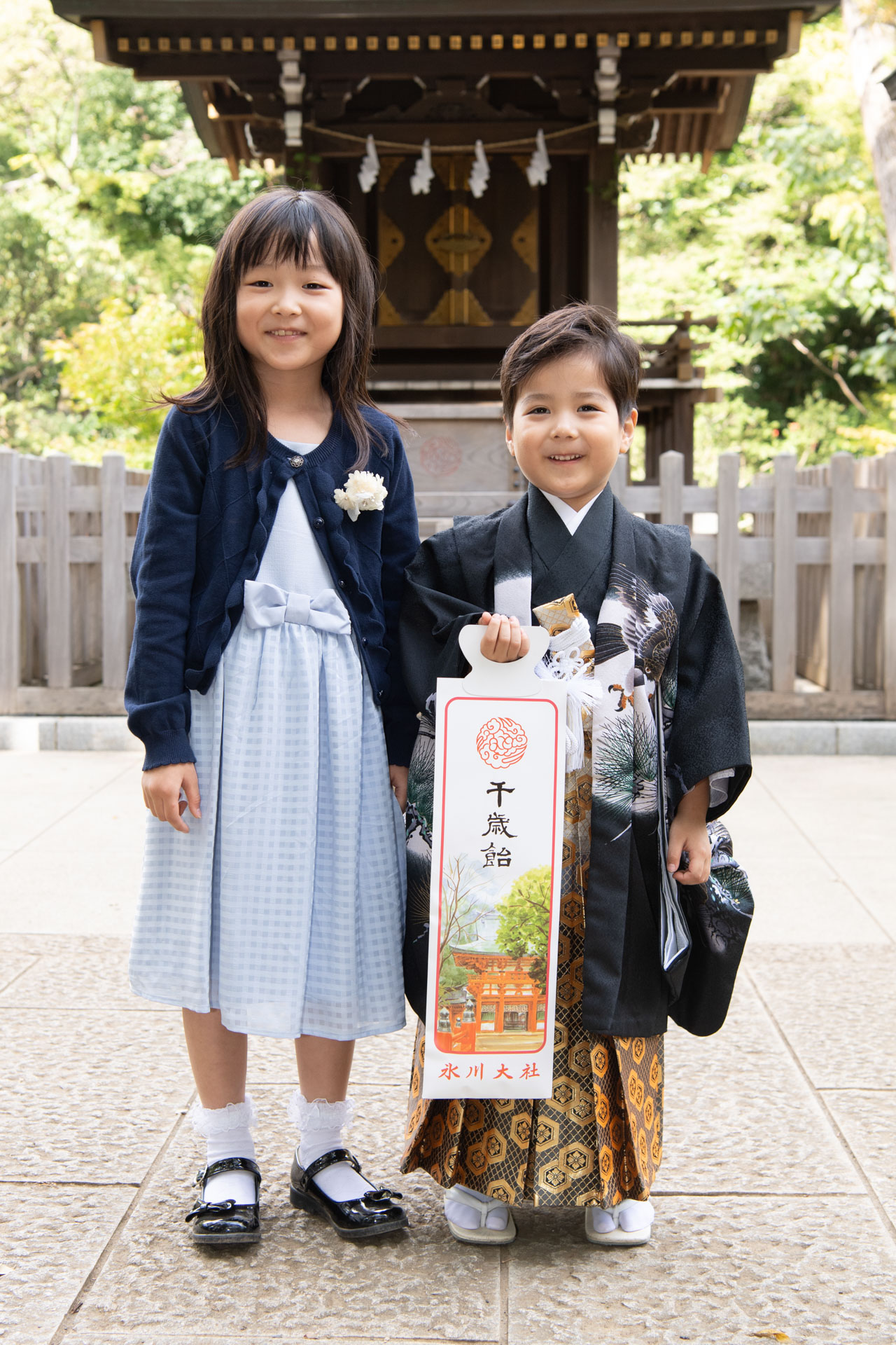 大宮氷川神社で撮影した七五三写真