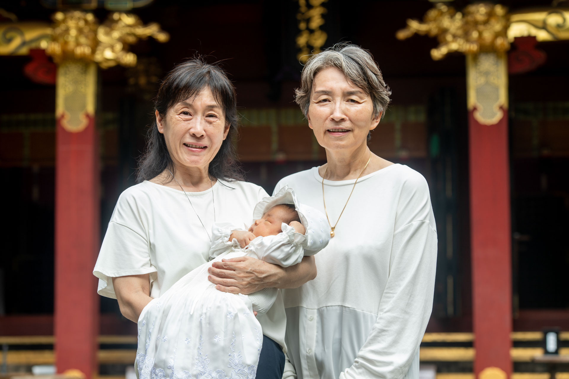 根津神社でお宮参り出張撮影｜東京都文京区の写真