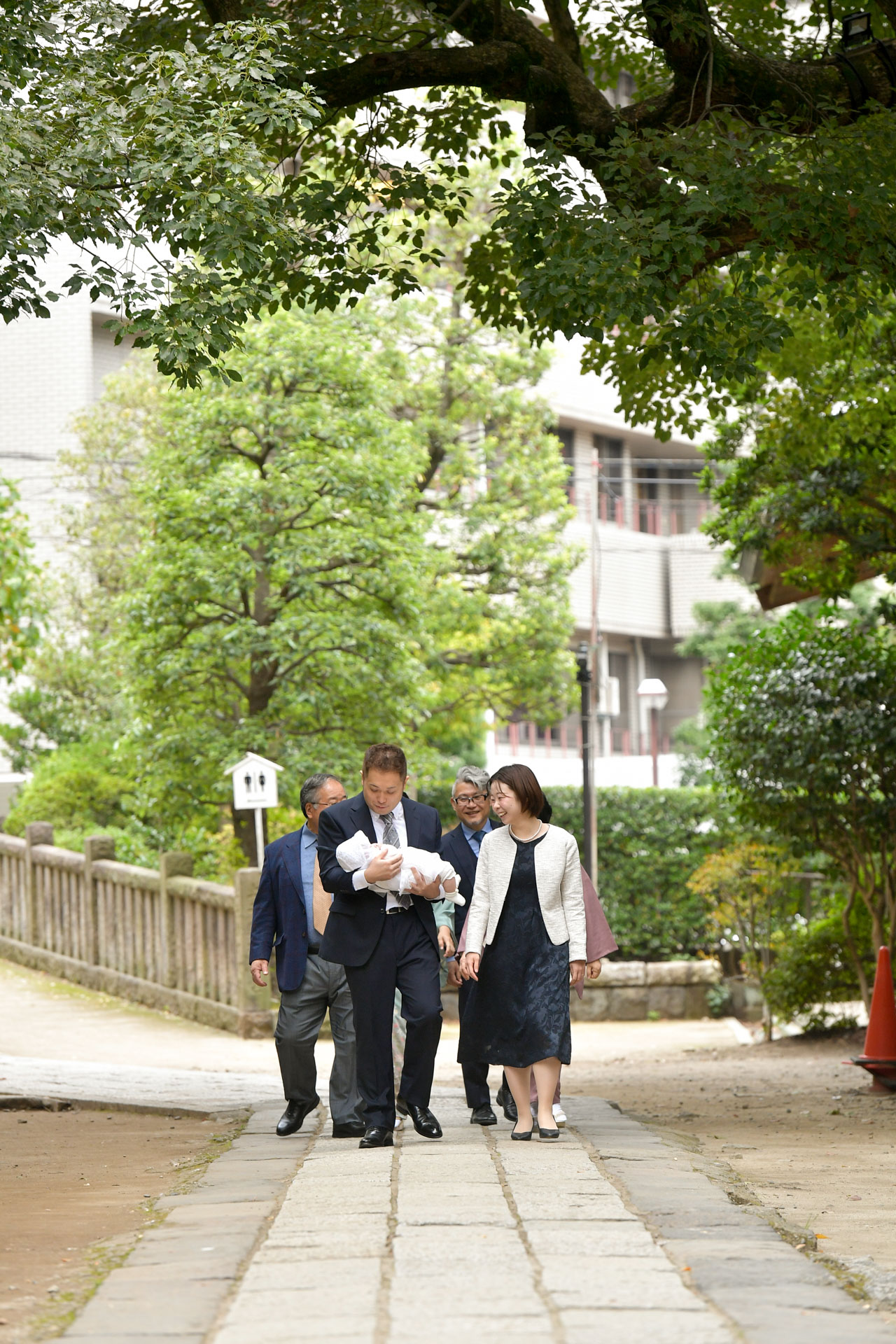 根津神社でお宮参り出張撮影｜東京都文京区の写真