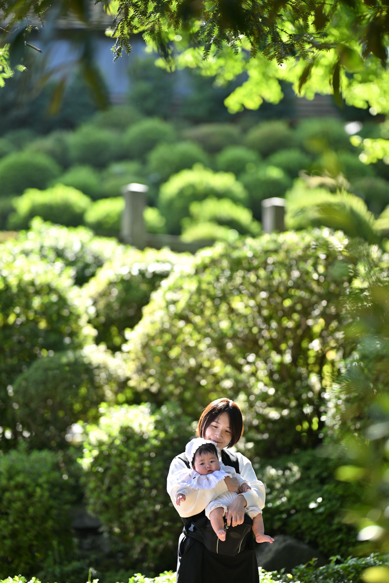 根津神社でお宮参り出張撮影｜東京都文京区の写真