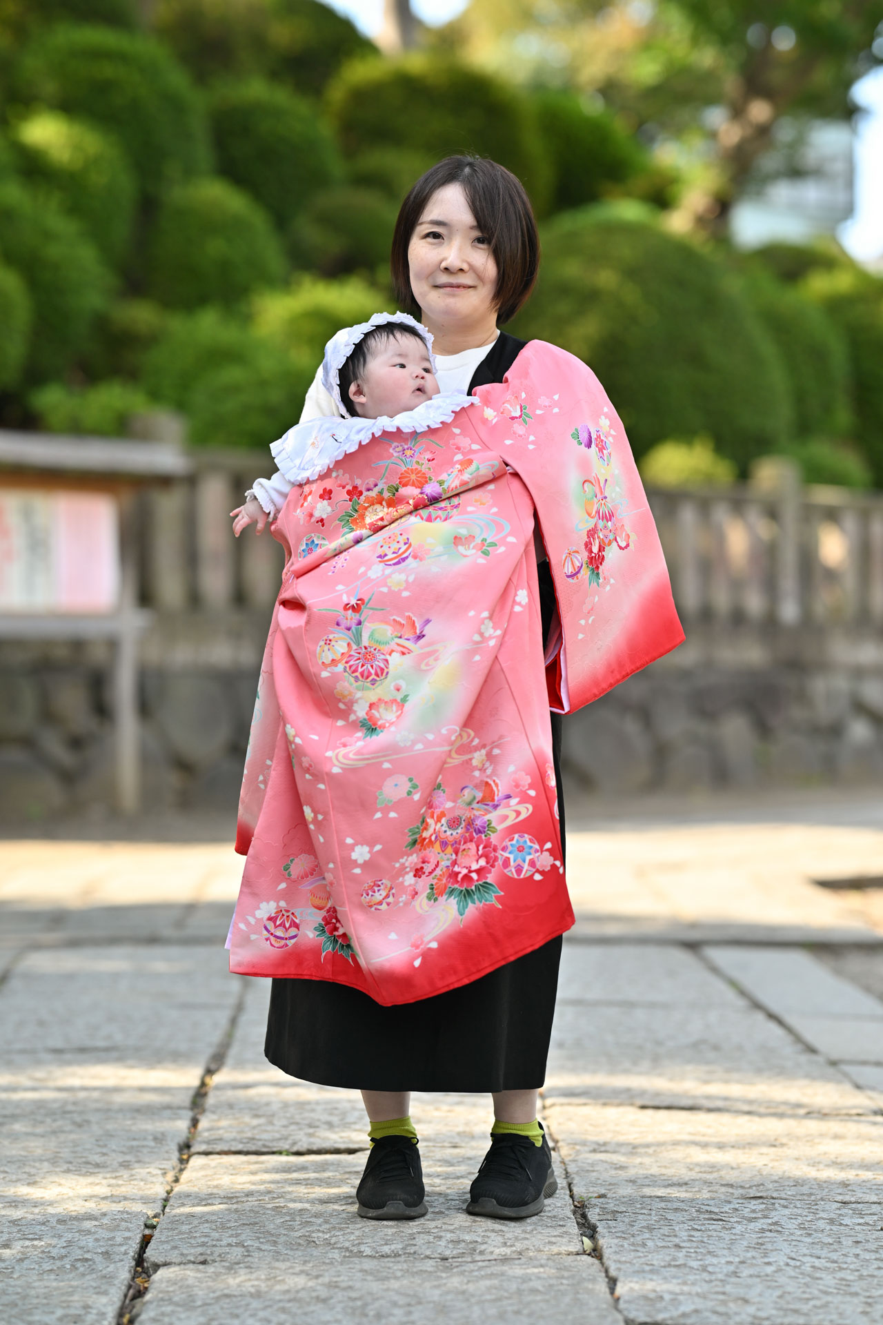 根津神社でお宮参り出張撮影｜東京都文京区の写真