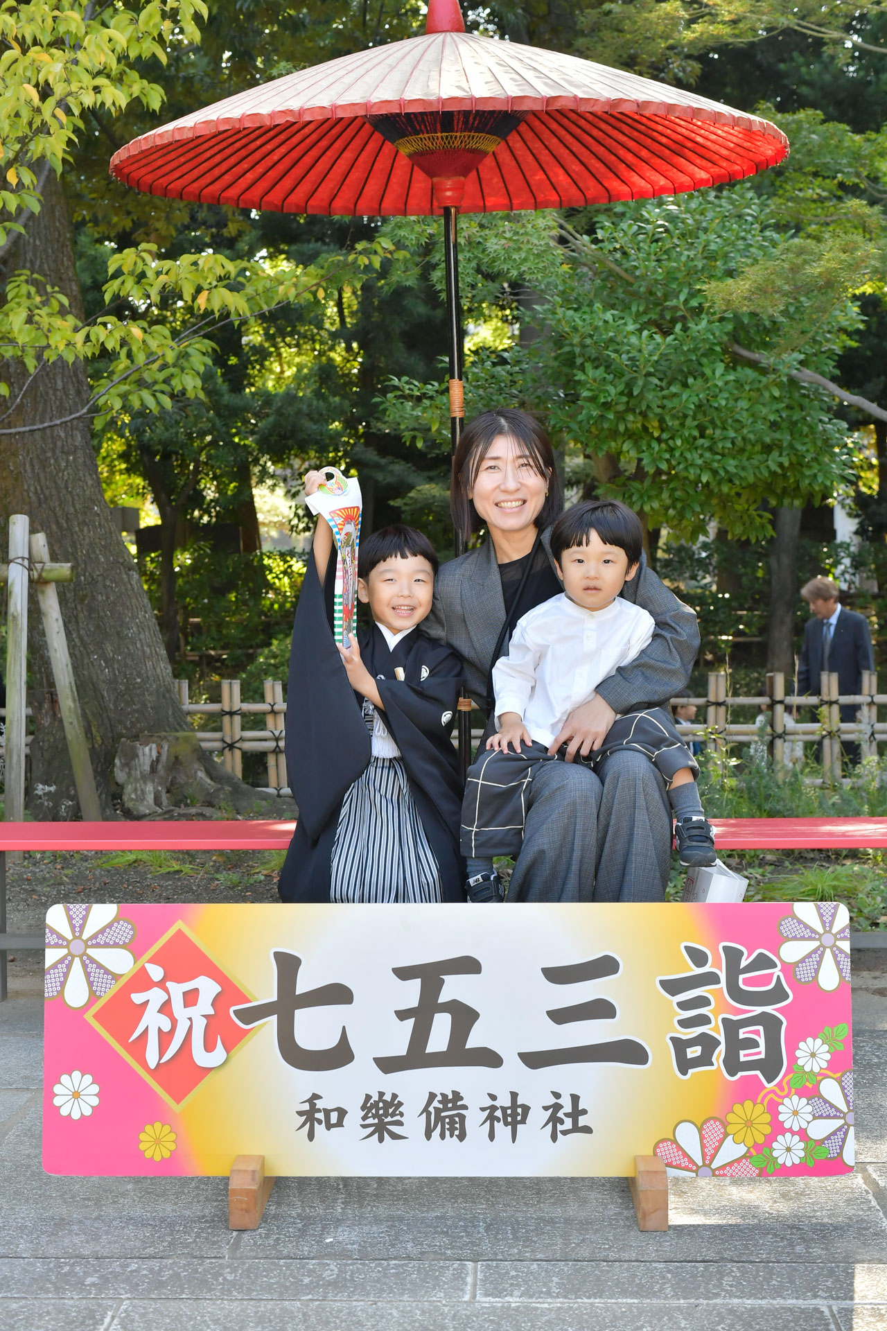 和楽備神社で七五三出張撮影｜埼玉県蕨市の写真