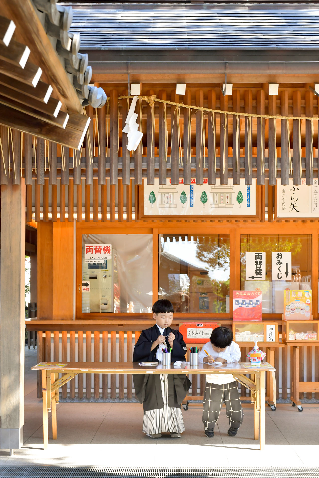 和楽備神社で七五三出張撮影｜埼玉県蕨市の写真