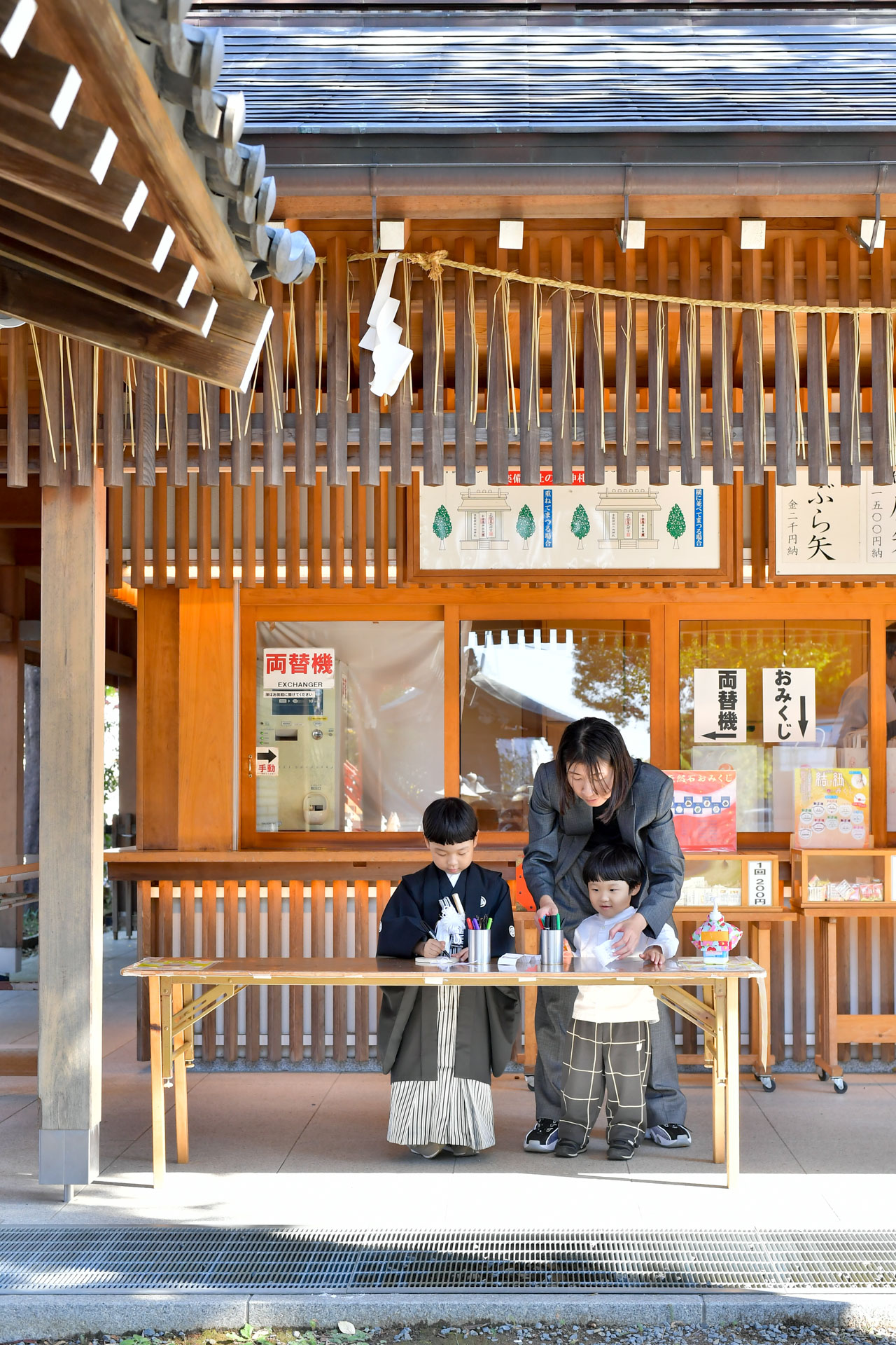 和楽備神社で七五三出張撮影｜埼玉県蕨市の写真